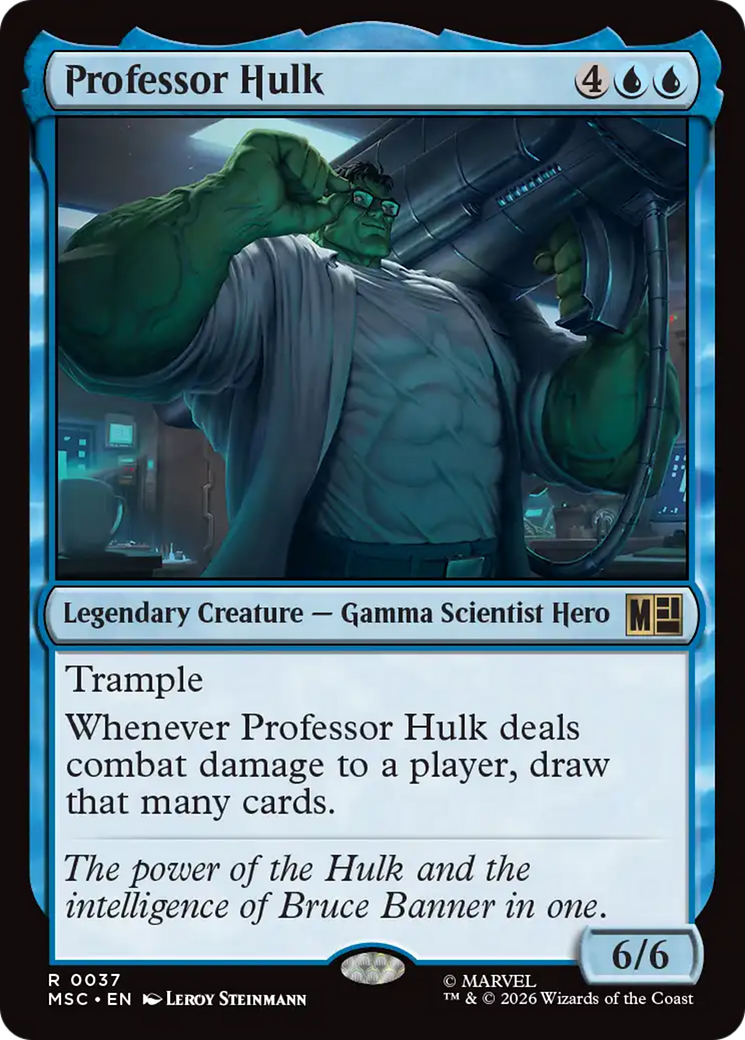 Professor Hulk [Marvel Super Heroes Commander] | Card Merchant Takapuna
