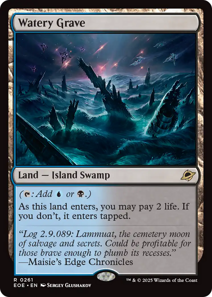 Watery Grave [Edge of Eternities] | Card Merchant Takapuna