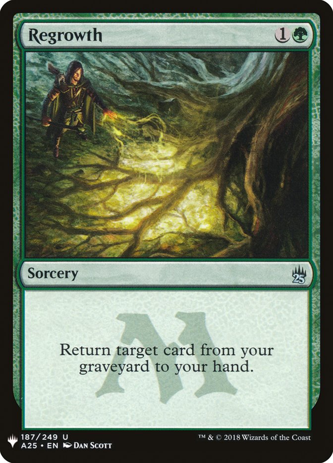 Regrowth [Mystery Booster] | Card Merchant Takapuna