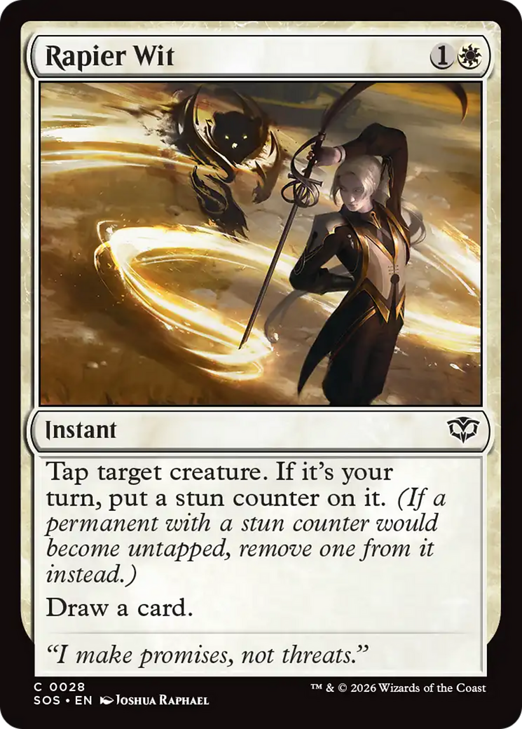 Rapier Wit [Secrets of Strixhaven] | Card Merchant Takapuna