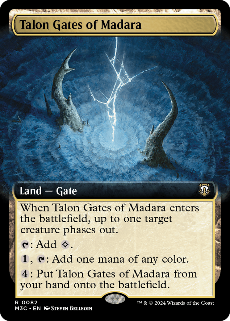 Talon Gates of Madara (Extended Art) (Ripple Foil) [Modern Horizons 3 Commander] | Card Merchant Takapuna