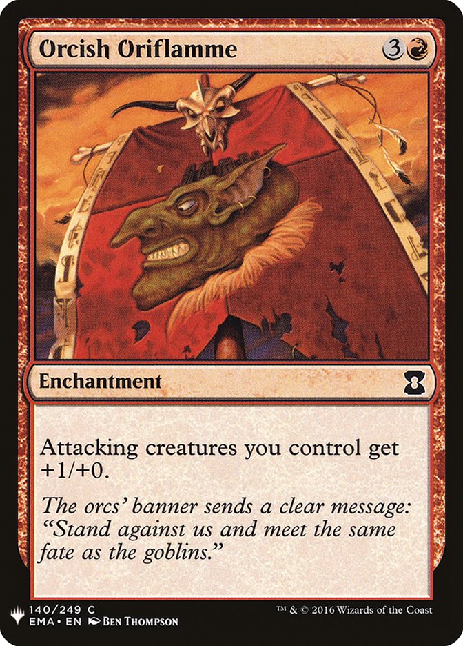 Orcish Oriflamme [Mystery Booster] | Card Merchant Takapuna