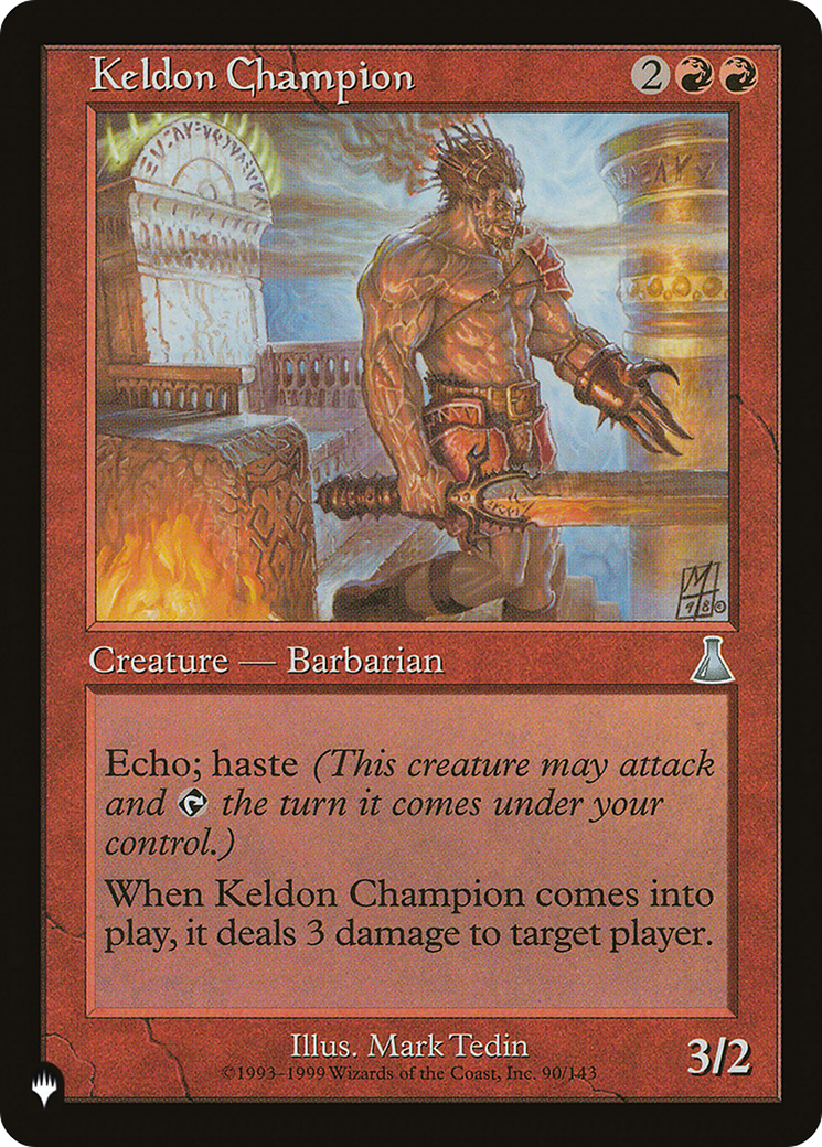 Keldon Champion [The List] | Card Merchant Takapuna