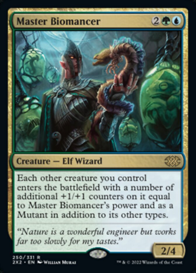 Master Biomancer [Double Masters 2022] | Card Merchant Takapuna