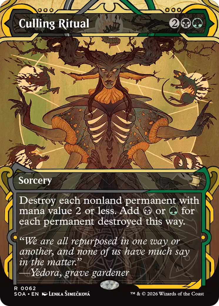 Culling Ritual [Secrets of Strixhaven: Mystical Archive] | Card Merchant Takapuna