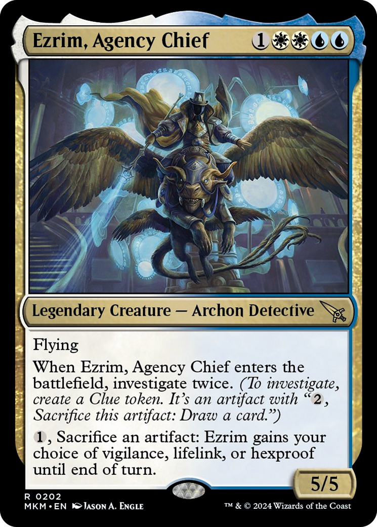 Ezrim, Agency Chief [Murders at Karlov Manor] | Card Merchant Takapuna