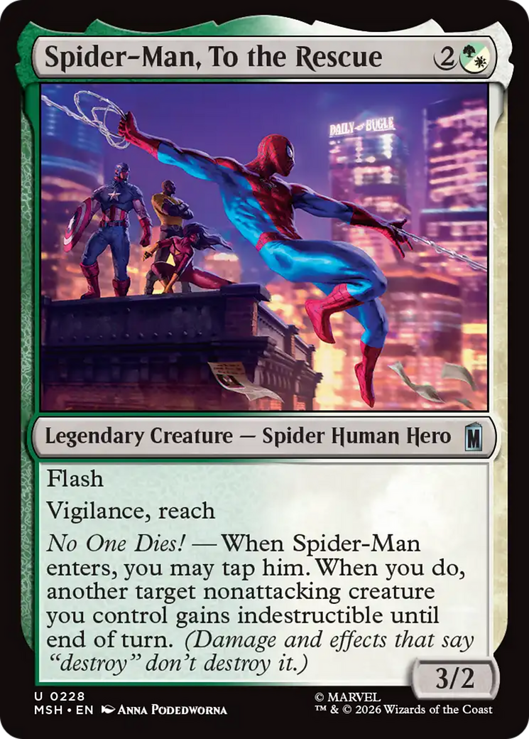 Spider-Man, To the Rescue [Marvel Super Heroes] | Card Merchant Takapuna