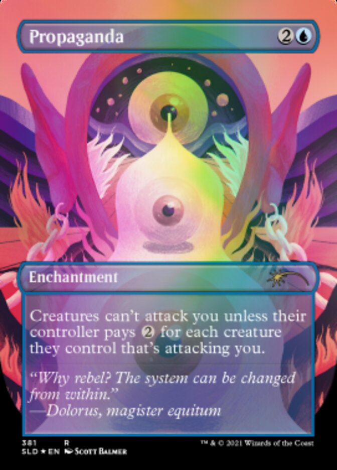 Propaganda // Propaganda (Borderless) [Secret Lair Drop Series] | Card Merchant Takapuna