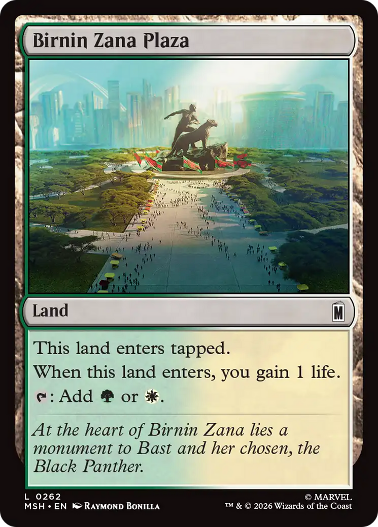 Birnin Zana Plaza [Marvel Super Heroes] | Card Merchant Takapuna