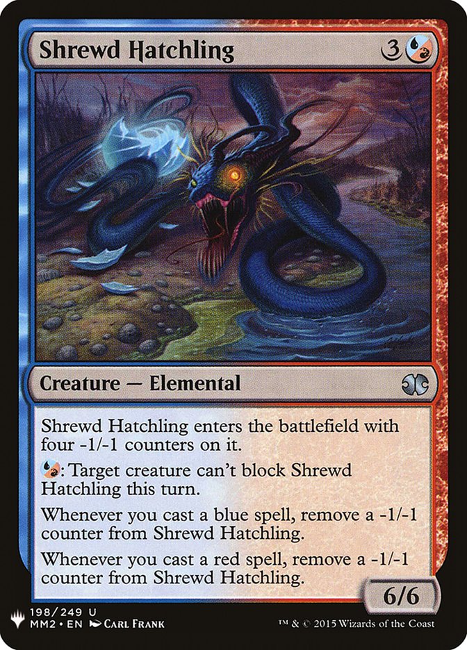 Shrewd Hatchling [Mystery Booster] | Card Merchant Takapuna