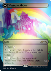 Westvale Abbey // Ormendahl, Profane Prince (Borderless) [Secret Lair: From Cute to Brute] | Card Merchant Takapuna