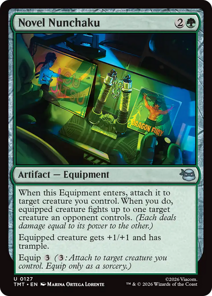 Novel Nunchaku [Teenage Mutant Ninja Turtles] | Card Merchant Takapuna