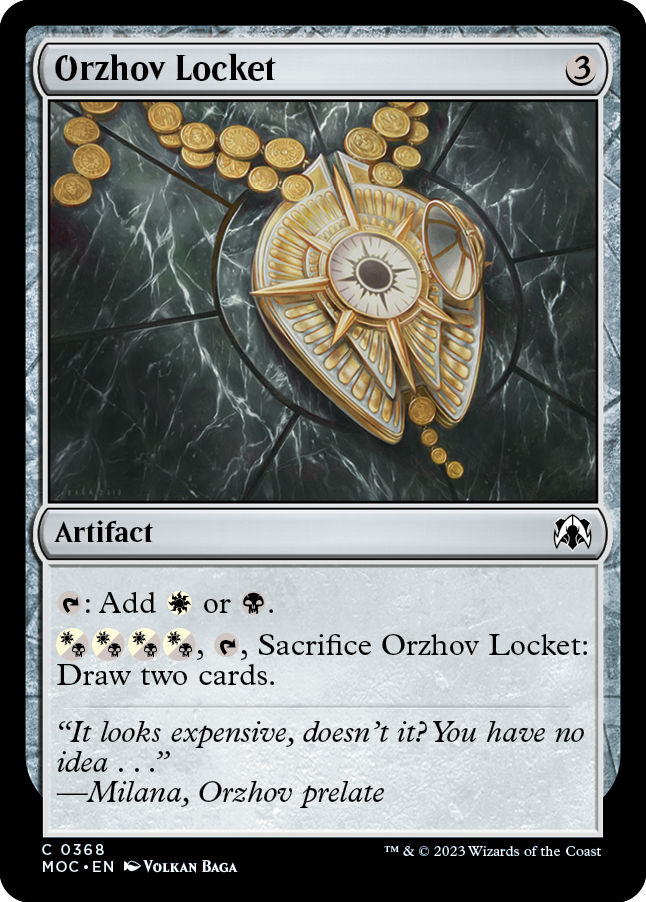 Orzhov Locket [March of the Machine Commander] | Card Merchant Takapuna