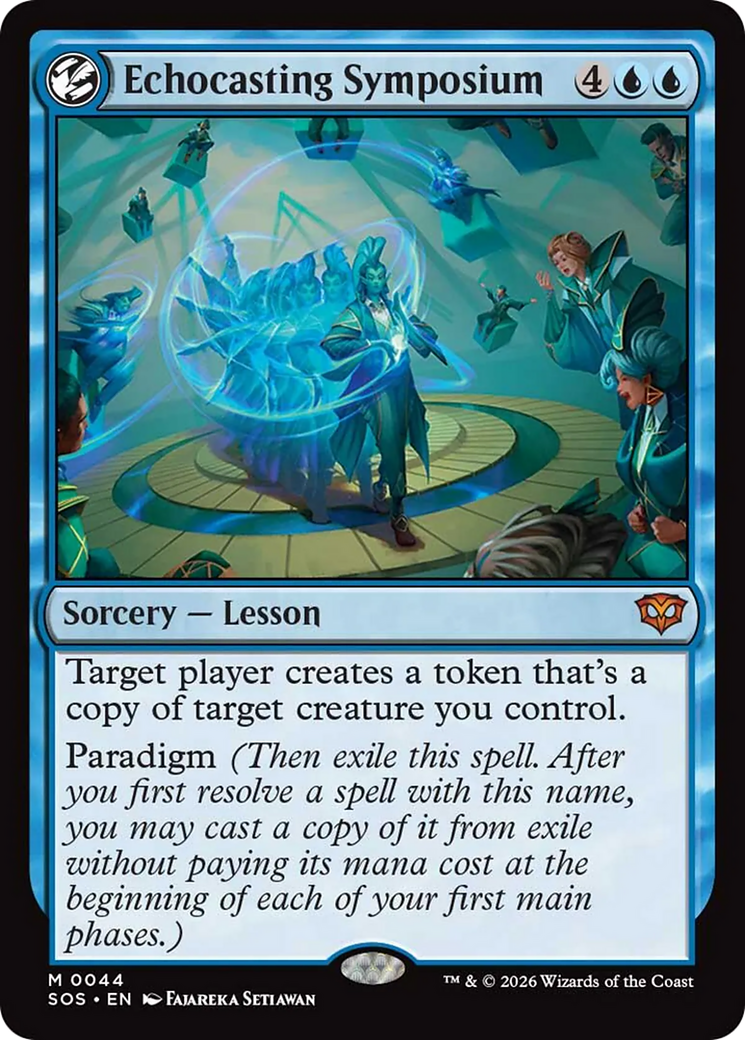 Echocasting Symposium [Secrets of Strixhaven] | Card Merchant Takapuna