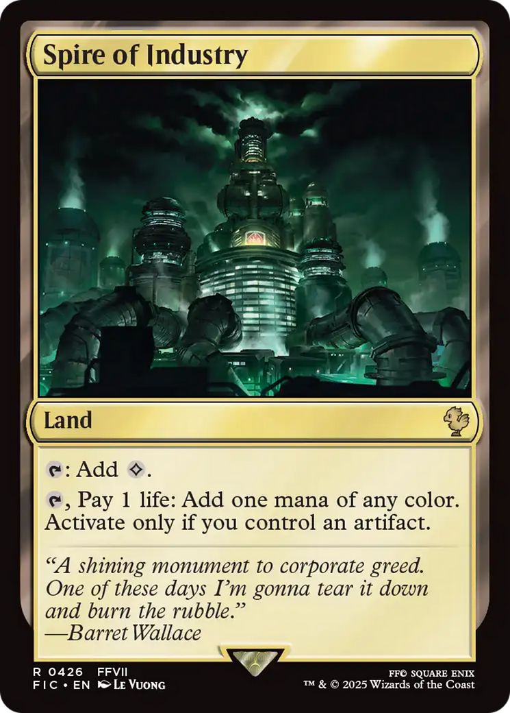 Spire of Industry [FINAL FANTASY Commander] | Card Merchant Takapuna