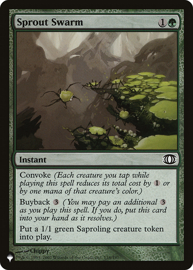 Sprout Swarm [The List] | Card Merchant Takapuna