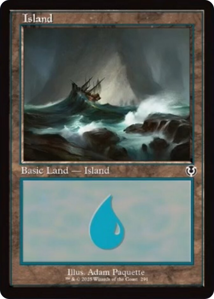 Island (291) (Retro Frame) [Innistrad Remastered] | Card Merchant Takapuna