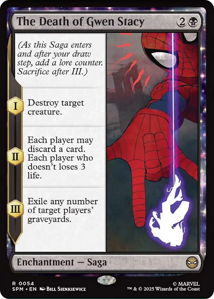 The Death of Gwen Stacy [Marvel's Spider-Man] | Card Merchant Takapuna