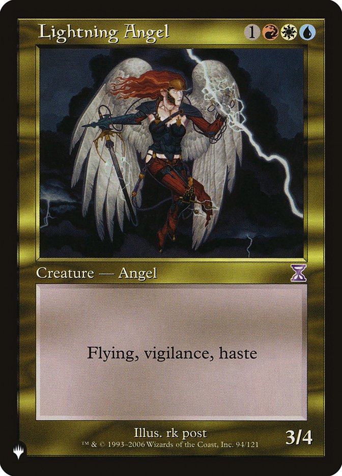 Lightning Angel [The List] | Card Merchant Takapuna