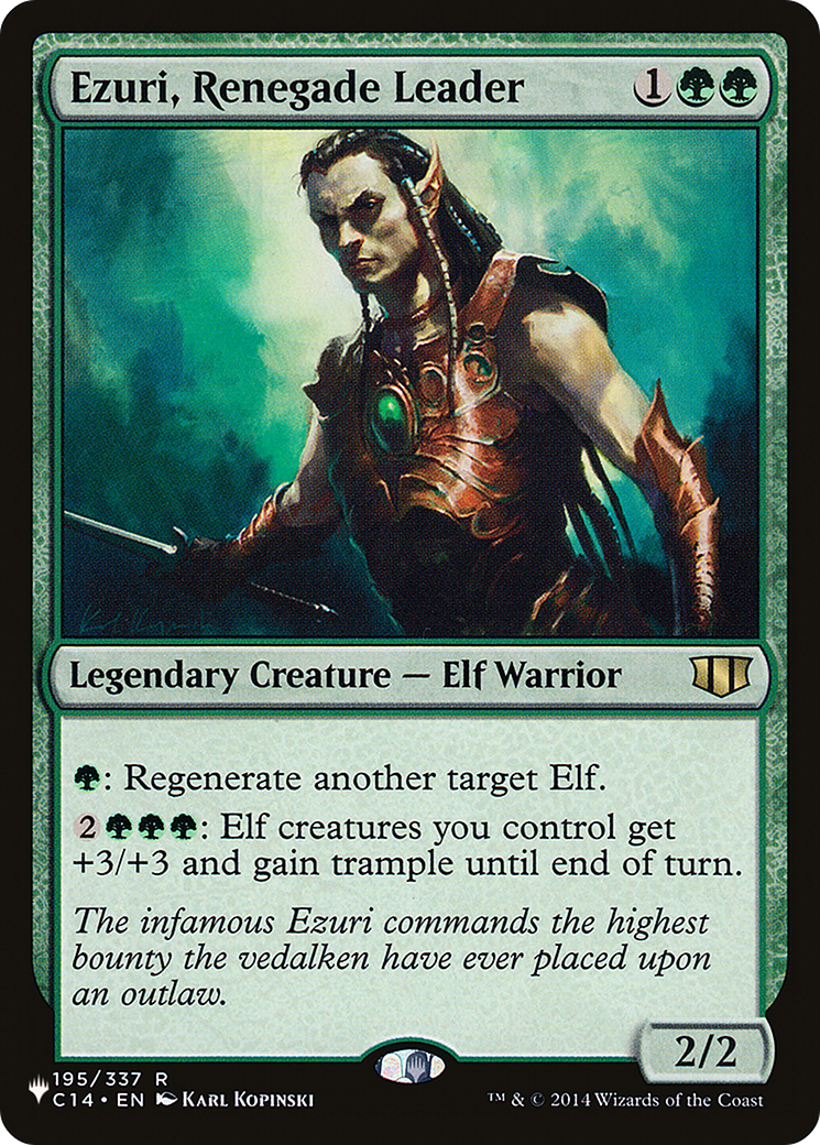 Ezuri, Renegade Leader [The List] | Card Merchant Takapuna