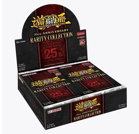 YGO Booster Box - 25th Anniversary Rarity Collection (1st Edition) | Card Merchant Takapuna