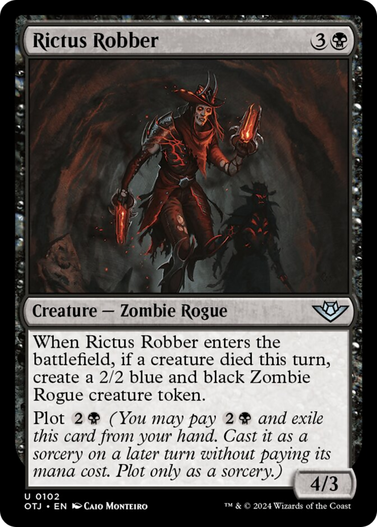 Rictus Robber [Outlaws of Thunder Junction] | Card Merchant Takapuna