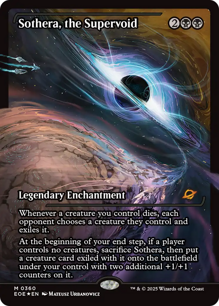Sothera, the Supervoid (Showcase) [Edge of Eternities] | Card Merchant Takapuna