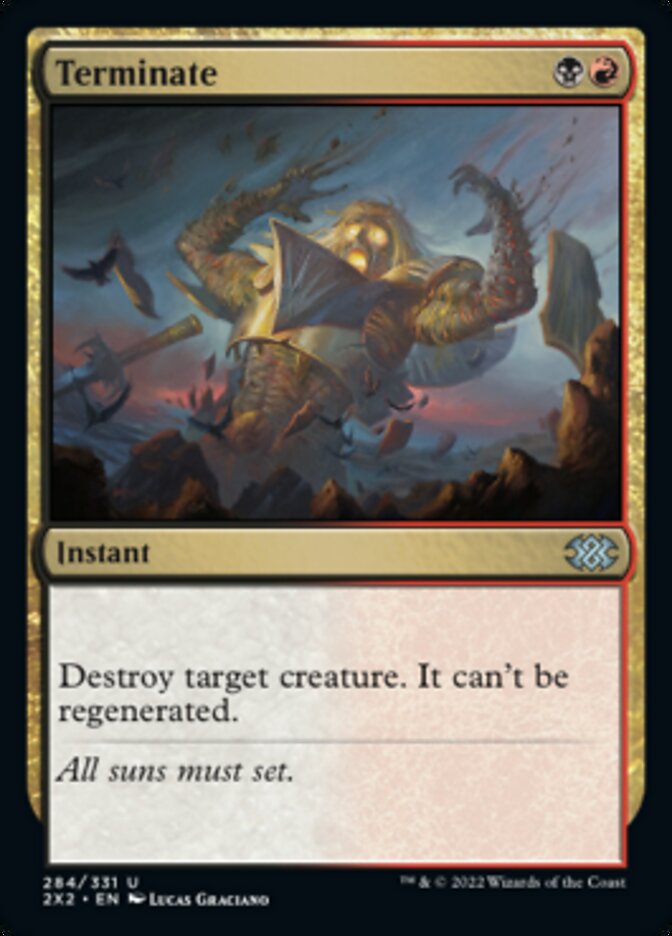 Terminate [Double Masters 2022] | Card Merchant Takapuna