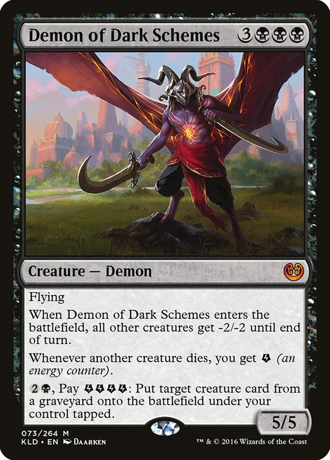 Demon of Dark Schemes [Kaladesh] | Card Merchant Takapuna