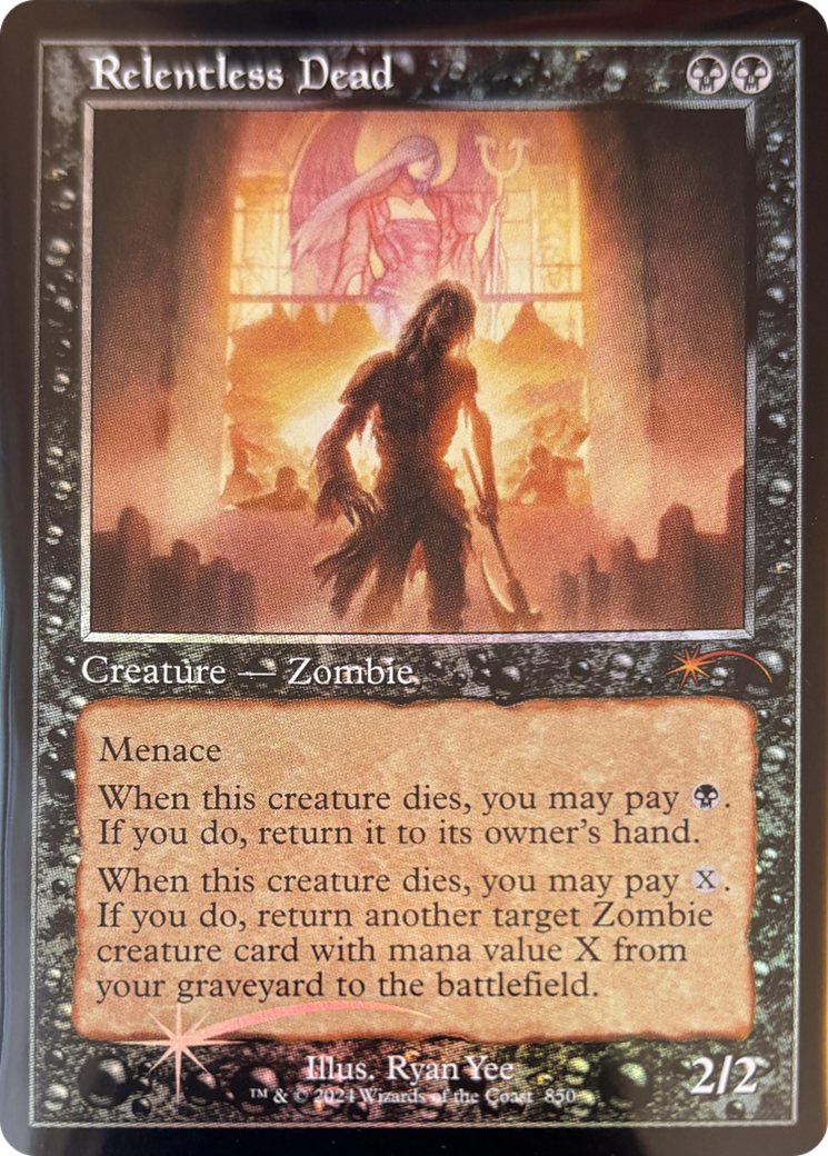 Relentless Dead (Retro Frame) [Secret Lair Drop Series] | Card Merchant Takapuna