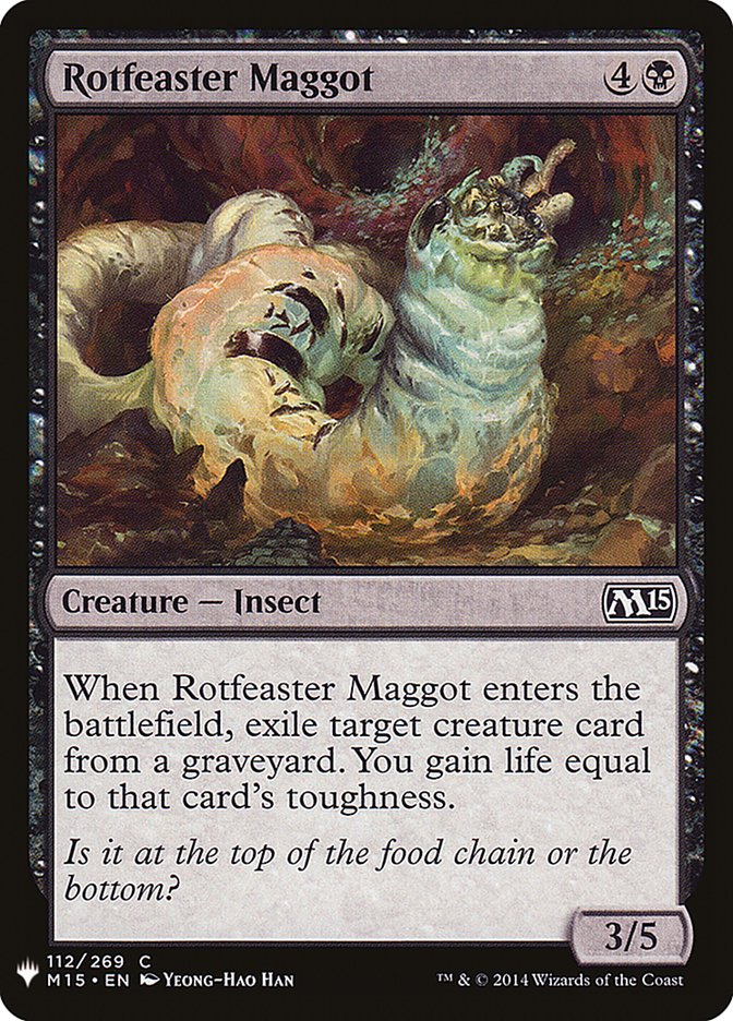 Rotfeaster Maggot [Mystery Booster] | Card Merchant Takapuna