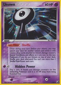 Unown (L) (L/28) [EX: Unseen Forces] | Card Merchant Takapuna