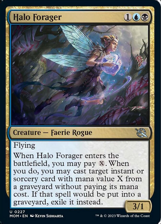 Halo Forager [March of the Machine] | Card Merchant Takapuna