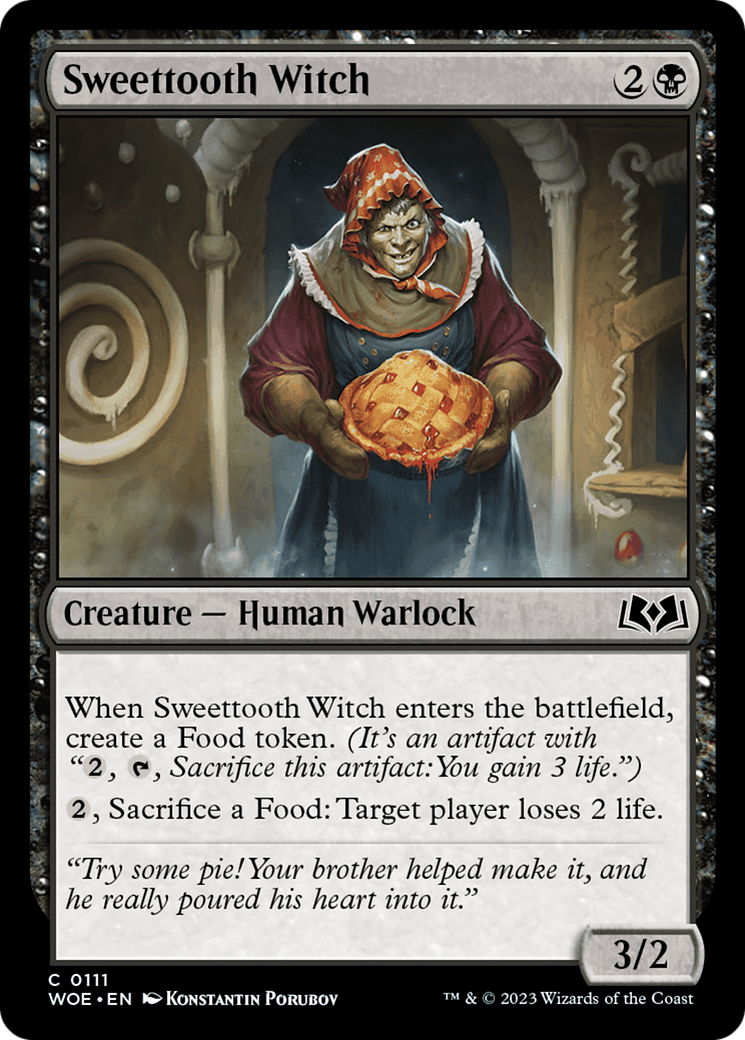 Sweettooth Witch [Wilds of Eldraine] | Card Merchant Takapuna