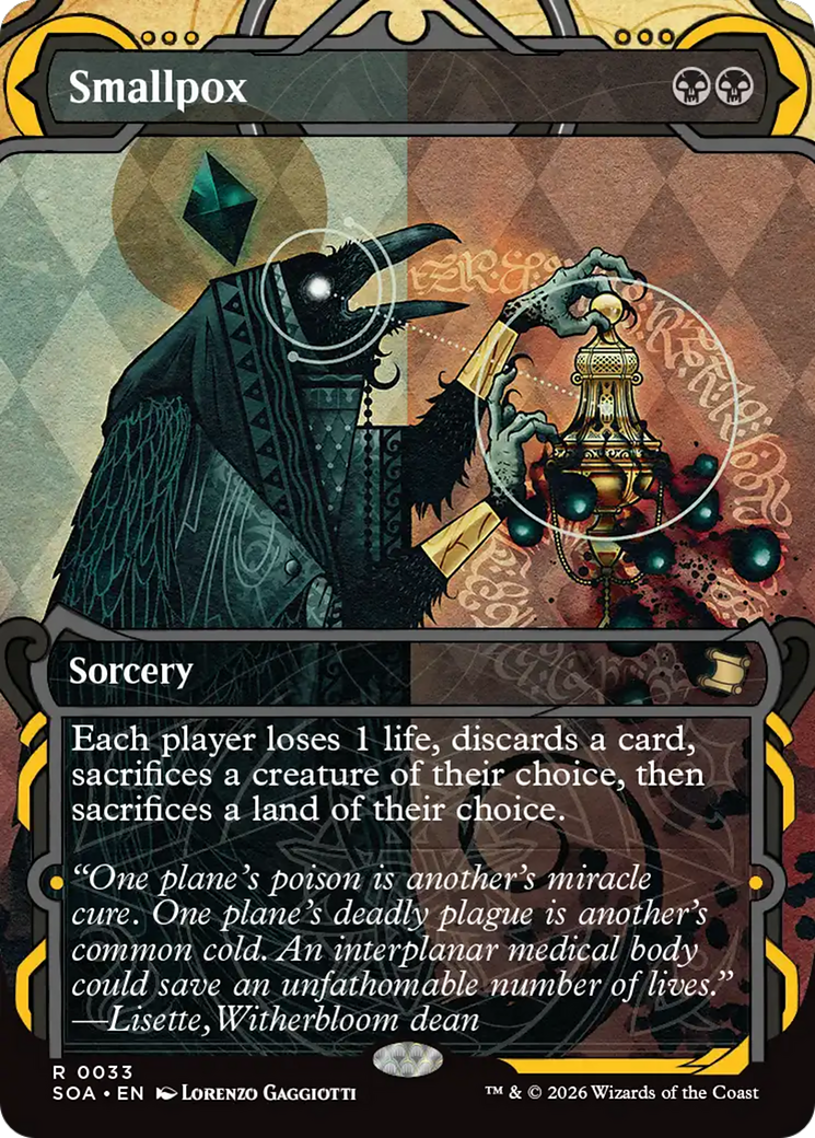 Smallpox [Secrets of Strixhaven: Mystical Archive] | Card Merchant Takapuna