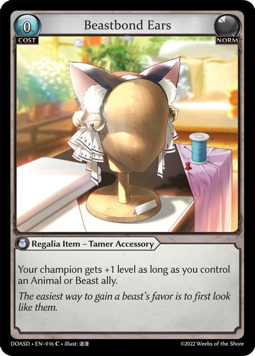 Beastbond Ears (016) [Dawn of Ashes: Starter Decks] | Card Merchant Takapuna