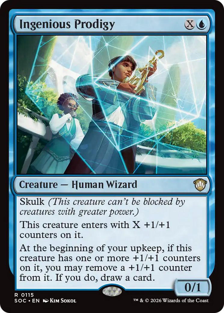 Ingenious Prodigy [Secrets of Strixhaven Commander] | Card Merchant Takapuna