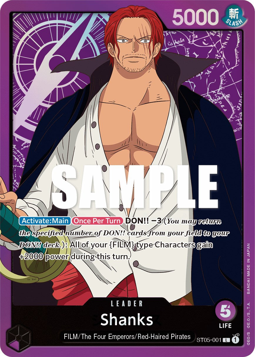 Shanks [Starter Deck: Film Edition] | Card Merchant Takapuna