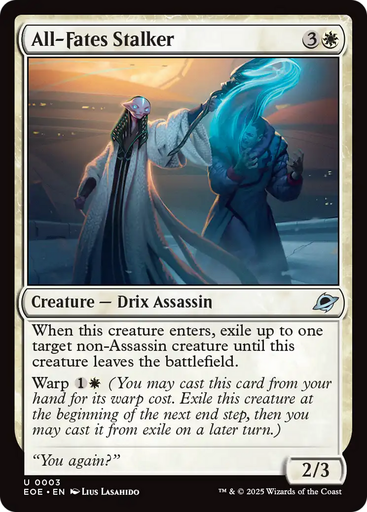 All-Fates Stalker [Edge of Eternities] | Card Merchant Takapuna