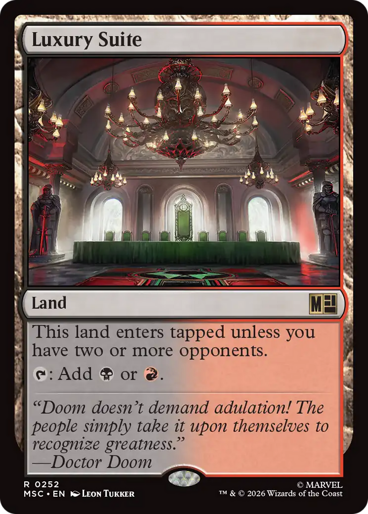 Luxury Suite [Marvel Super Heroes Commander] | Card Merchant Takapuna