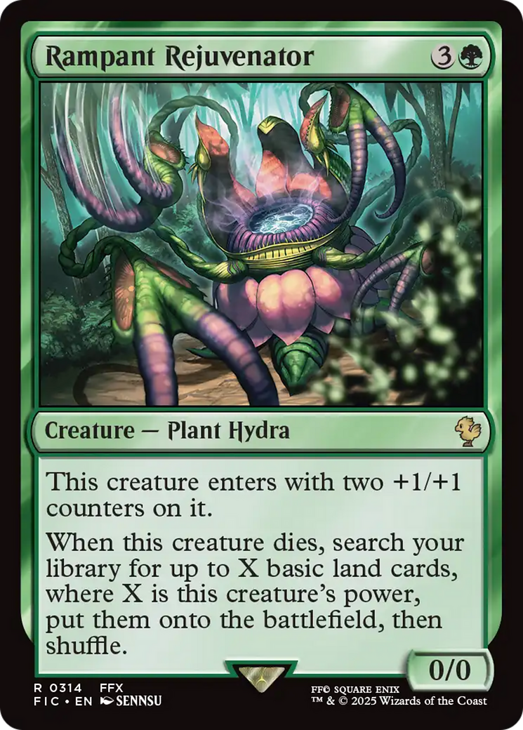 Rampant Rejuvenator [FINAL FANTASY Commander] | Card Merchant Takapuna