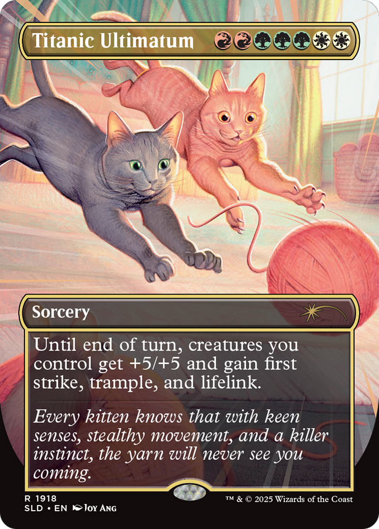 Titanic Ultimatum (1918) [Secret Lair Drop Series] | Card Merchant Takapuna