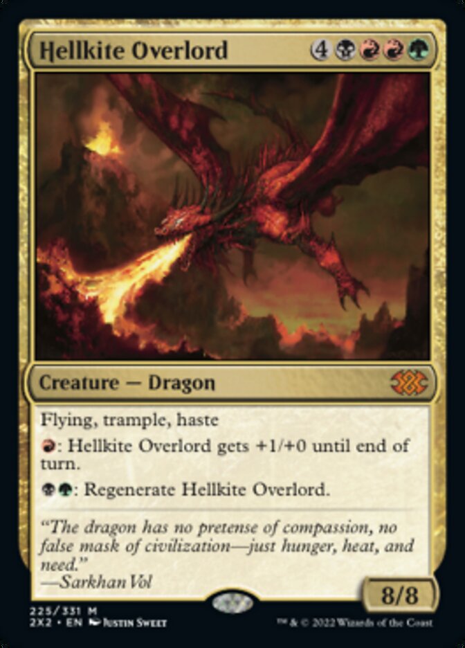 Hellkite Overlord [Double Masters 2022] | Card Merchant Takapuna