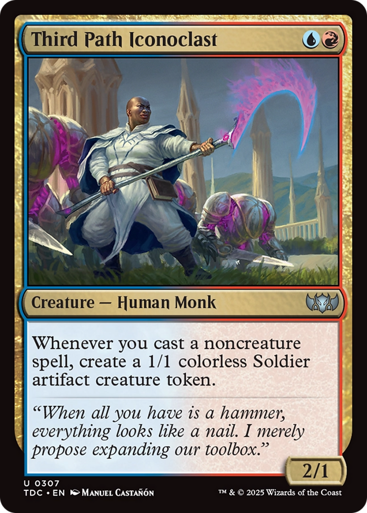 Third Path Iconoclast [Tarkir: Dragonstorm Commander] | Card Merchant Takapuna