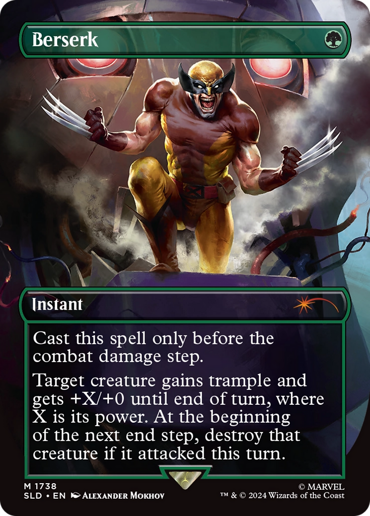 Berserk (1738) (Rainbow Foil) [Secret Lair Drop Series] | Card Merchant Takapuna