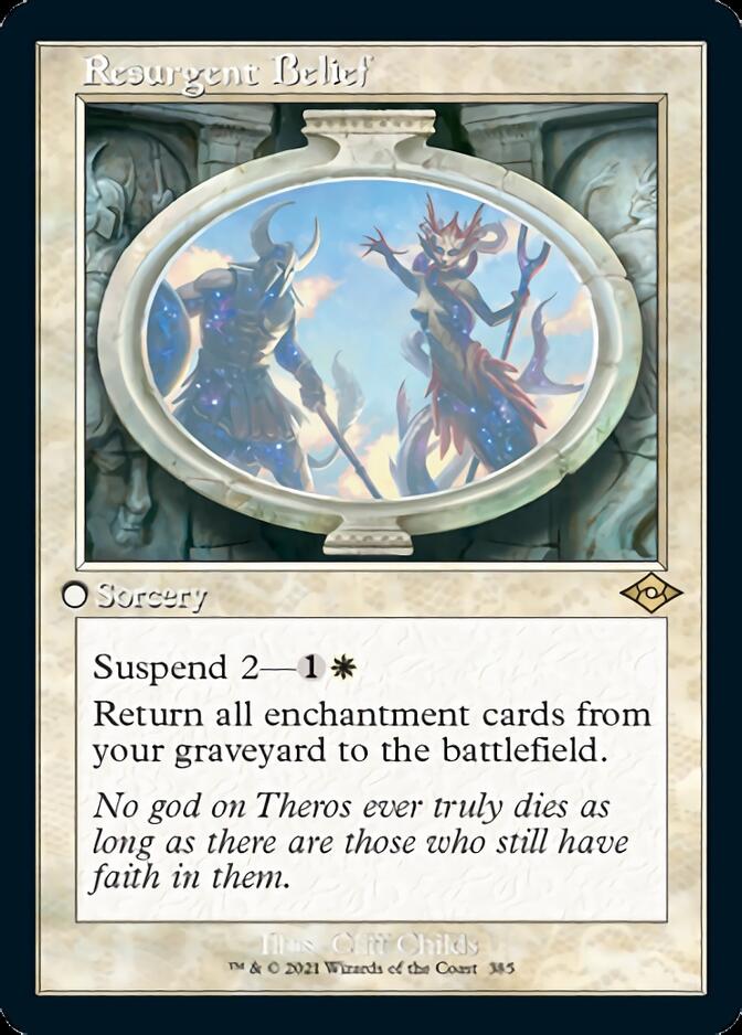 Resurgent Belief (Retro) [Modern Horizons 2] | Card Merchant Takapuna