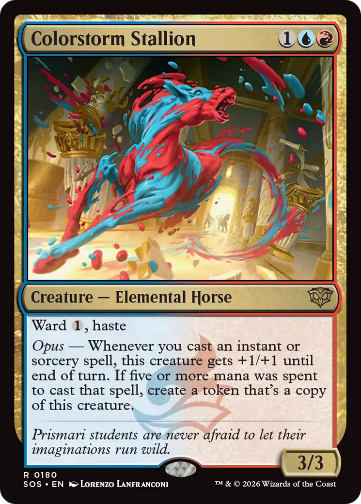 Colorstorm Stallion [Secrets of Strixhaven] | Card Merchant Takapuna