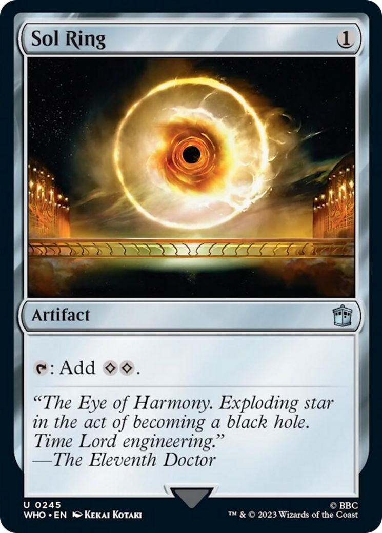 Sol Ring [Doctor Who] | Card Merchant Takapuna