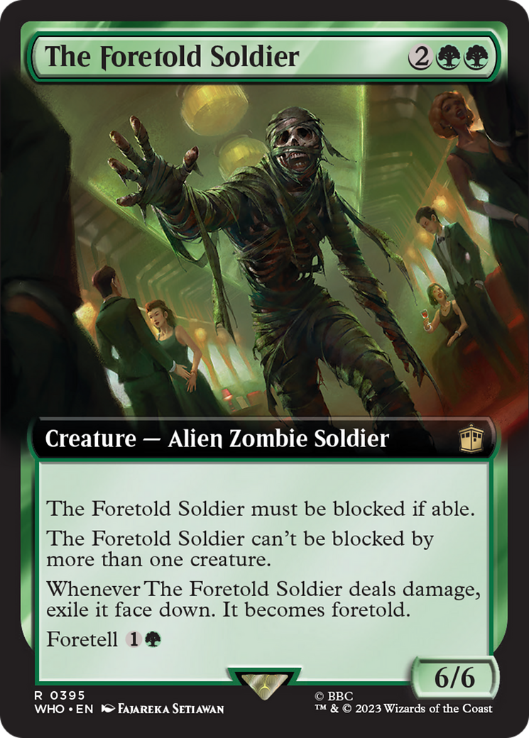 The Foretold Soldier (Extended Art) [Doctor Who] | Card Merchant Takapuna
