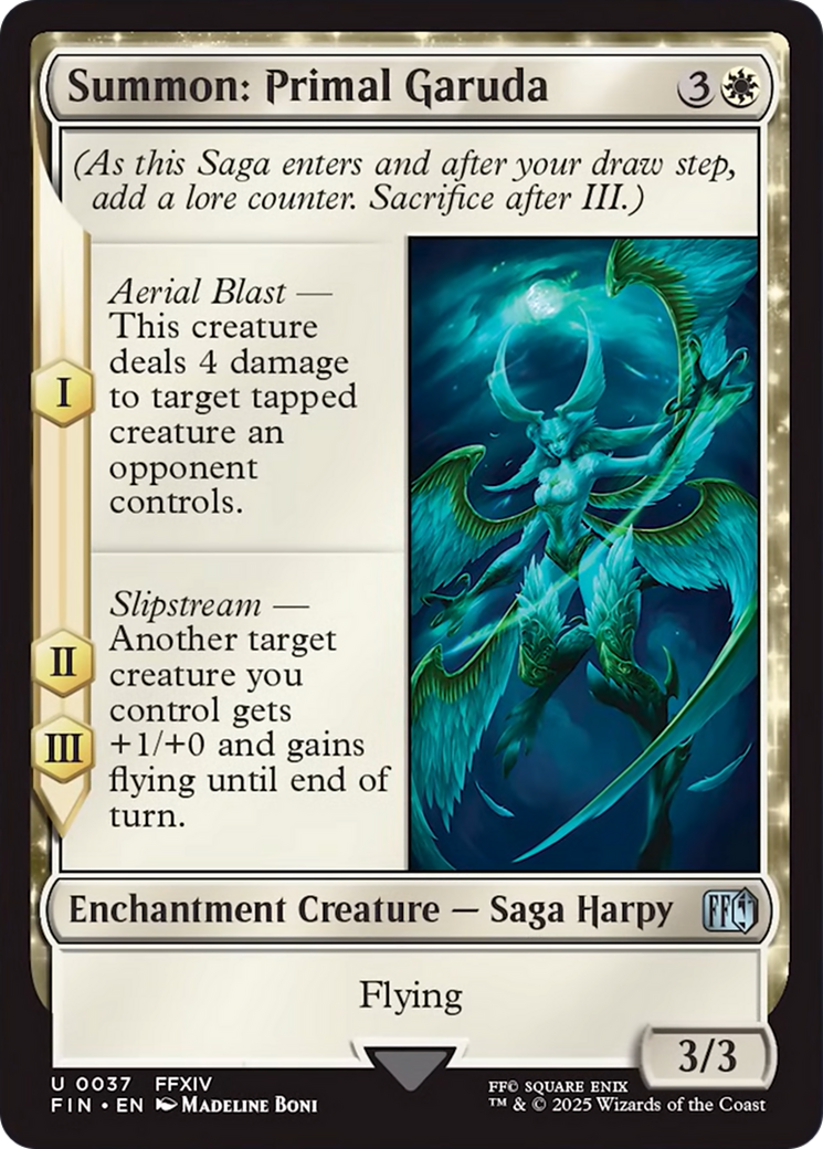 Summon: Primal Garuda [FINAL FANTASY] | Card Merchant Takapuna